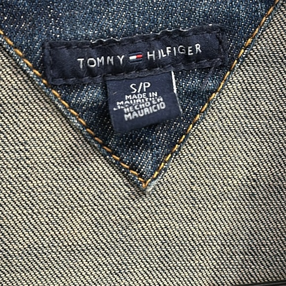 Women’s Tommy Hilfiger Denim Asymmetrical Zip Jacket Size Small - Picture 5 of 6